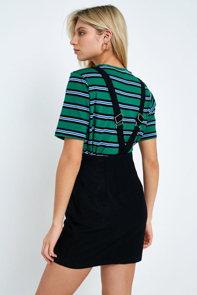 Silence + Noise High-Waisted Suspender Skirt #3
