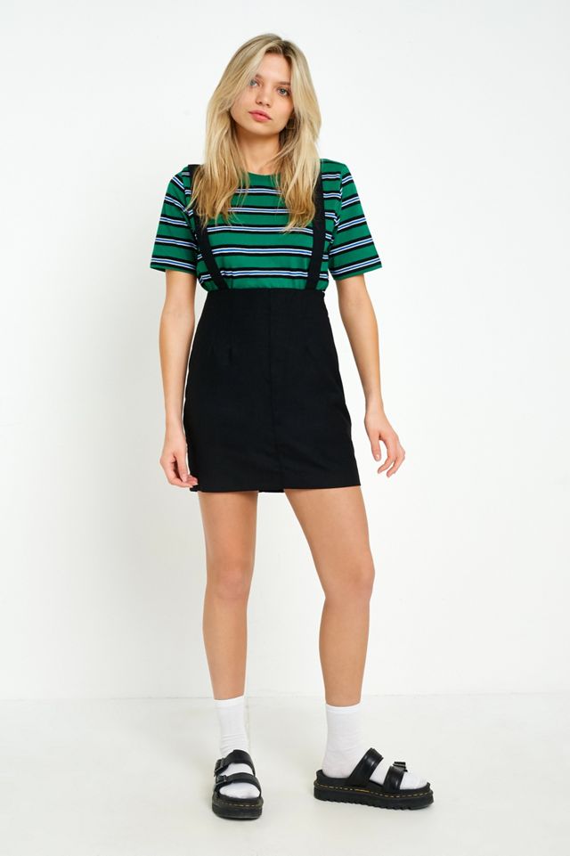 Silence + Noise High-Waisted Suspender Skirt #4