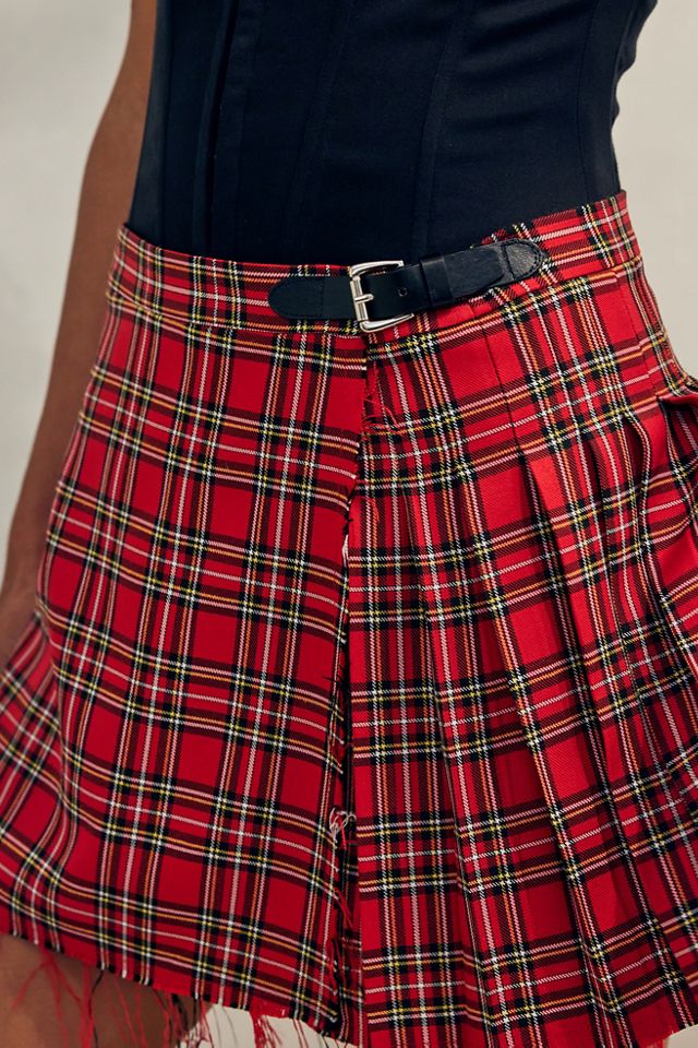 UO Red Tartan Kilt #1