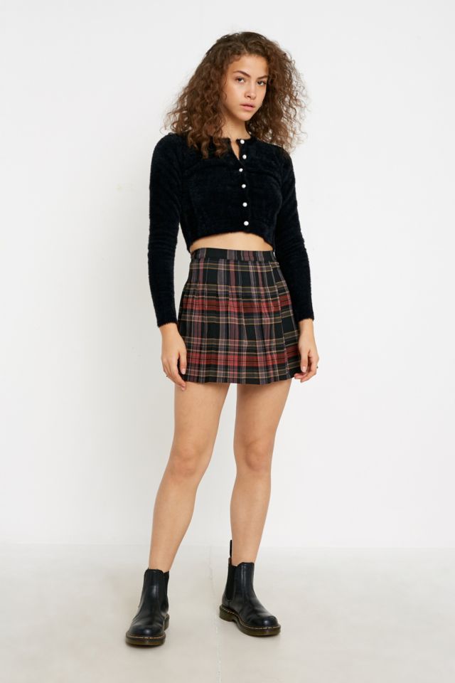 Brown plaid 2025 skirt urban outfitters