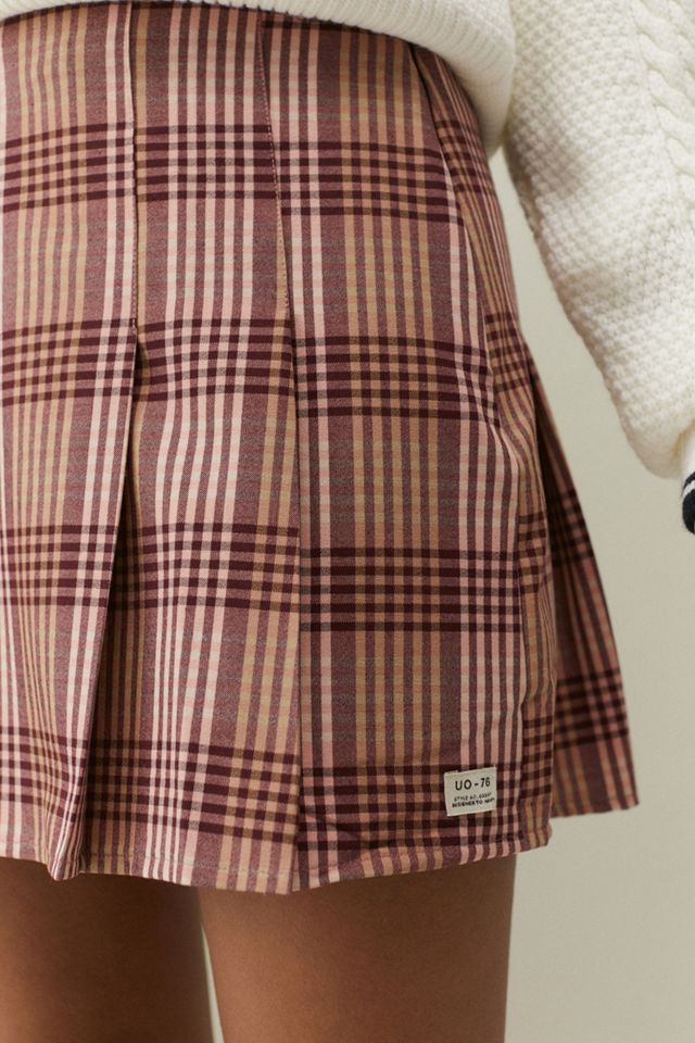 UO Boxy Pleated Kilt #1