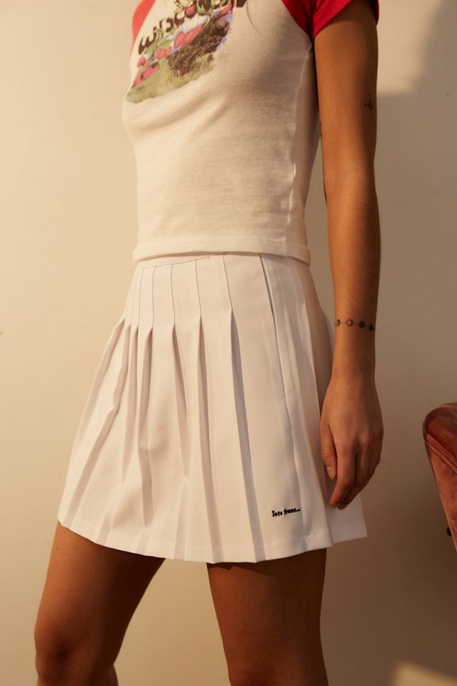 iets frans... - Jupe de tennis plissée blanche #2
