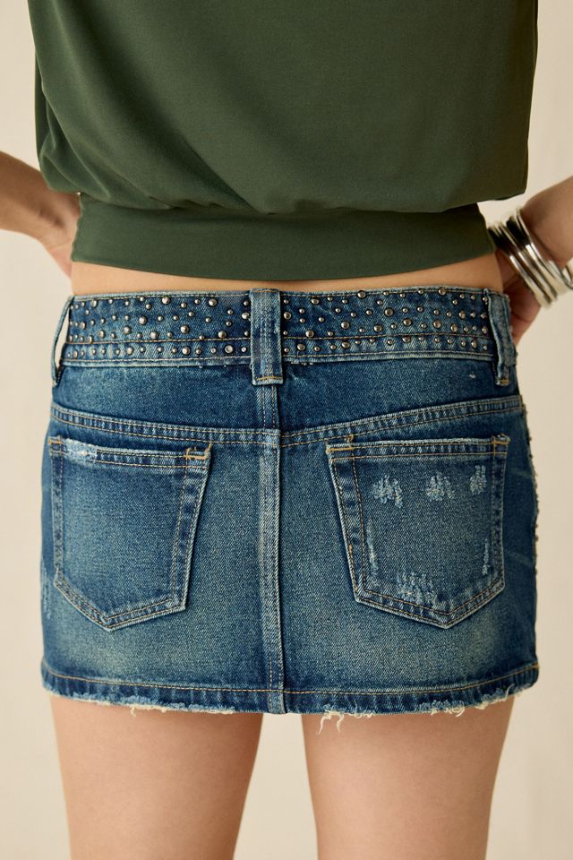 BDG Game Day Denim-Minirock #4
