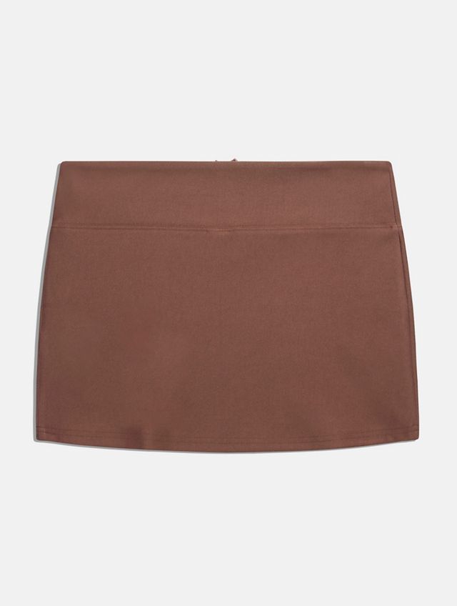 UO Peachy Pelmet Gonna Marrone #5