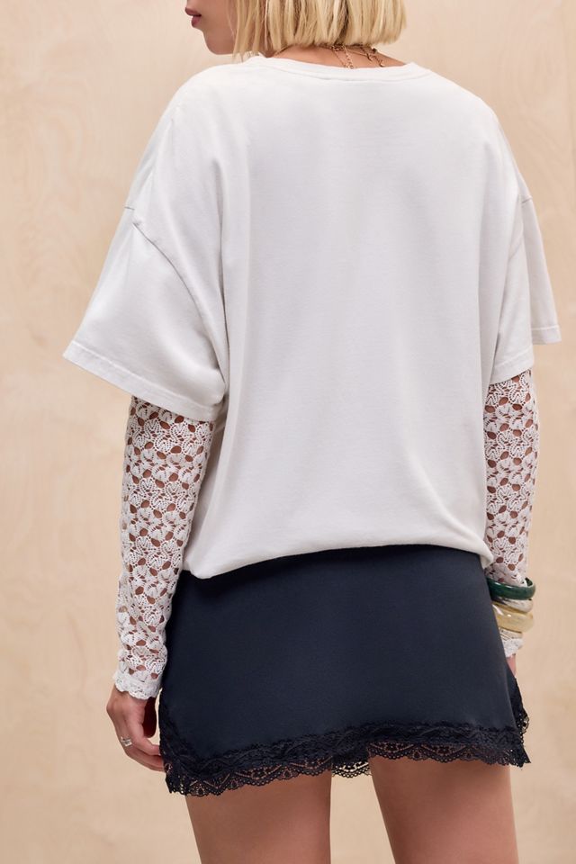 Falda Pantalón de Encaje Bec de UO #3