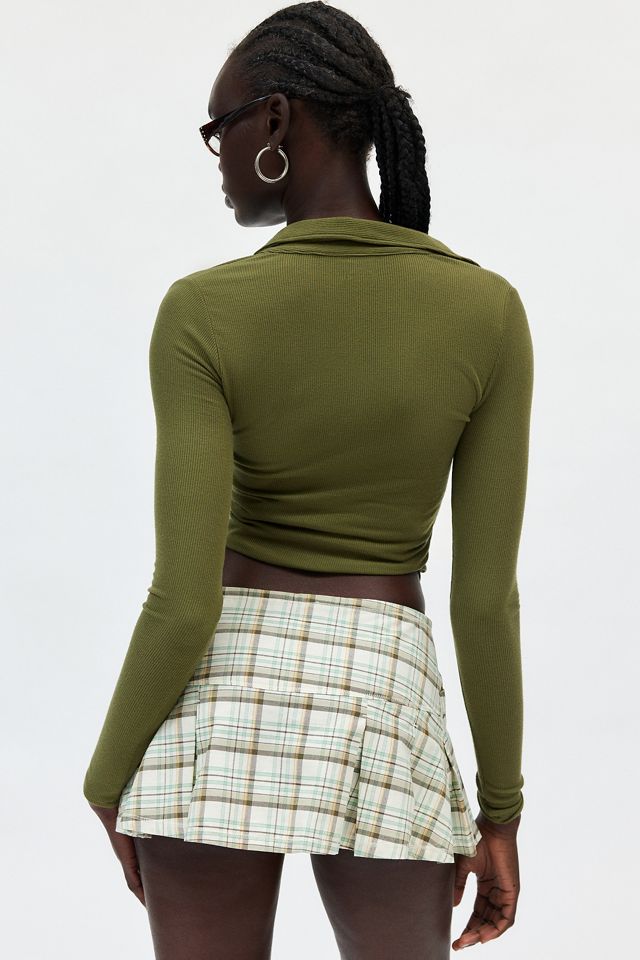 BDG Jesse Pleated Mini Skirt #3