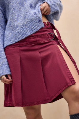 Ginny Pleated Midi Skirt en taille: Medium - Kimchi Blue - Modalova