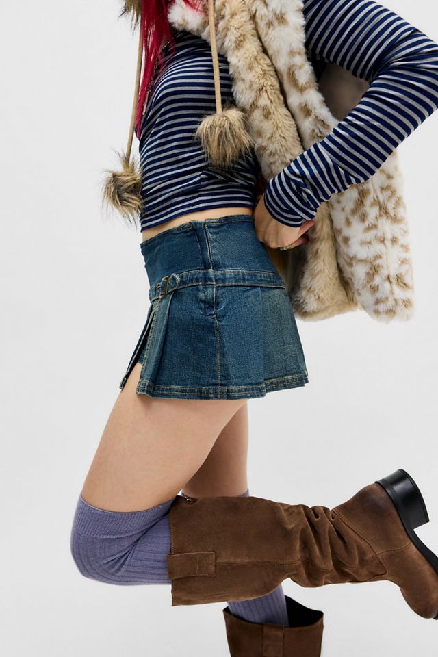 BDG Shaina Plissierter Minirock #6