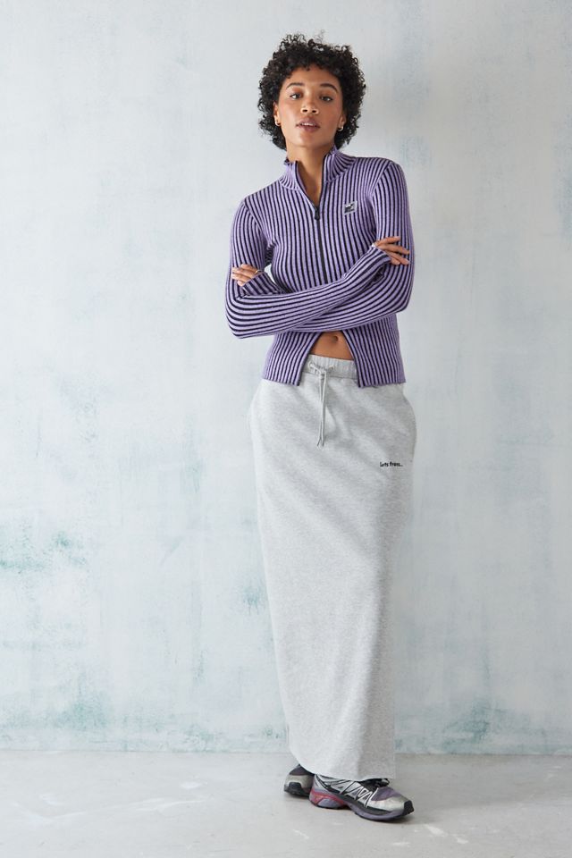 iets frans... Jersey Maxi Skirt  #1