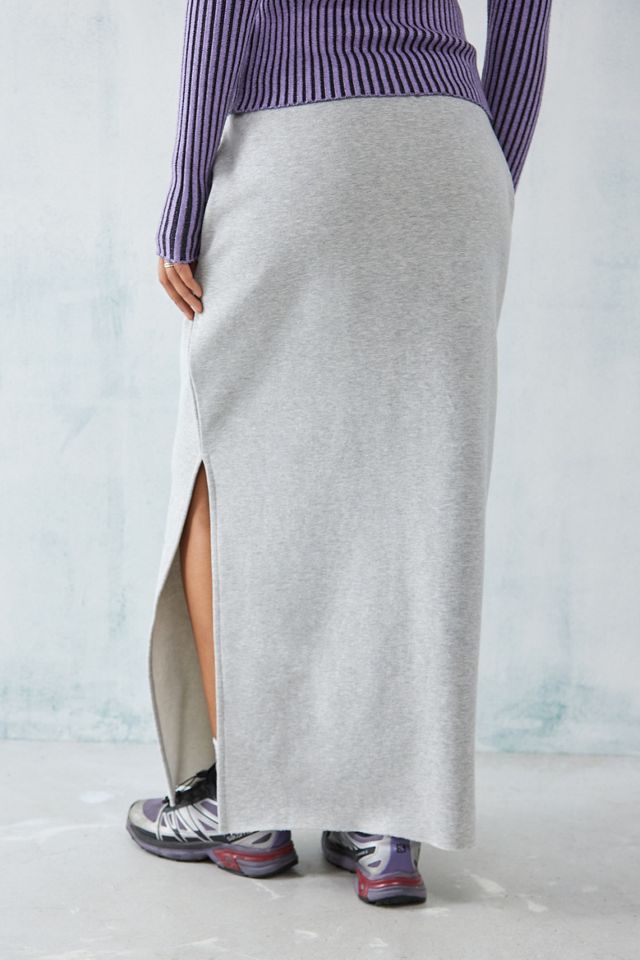 iets frans... Jersey Maxi Skirt  #2