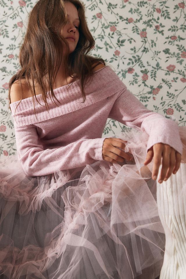 UO Rose Annabella Gonna Tutu Maxi #1