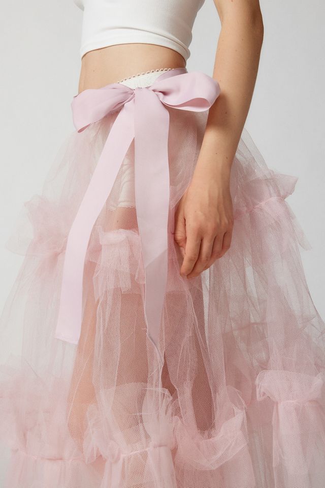 UO Rose Annabella Gonna Tutu Maxi #4