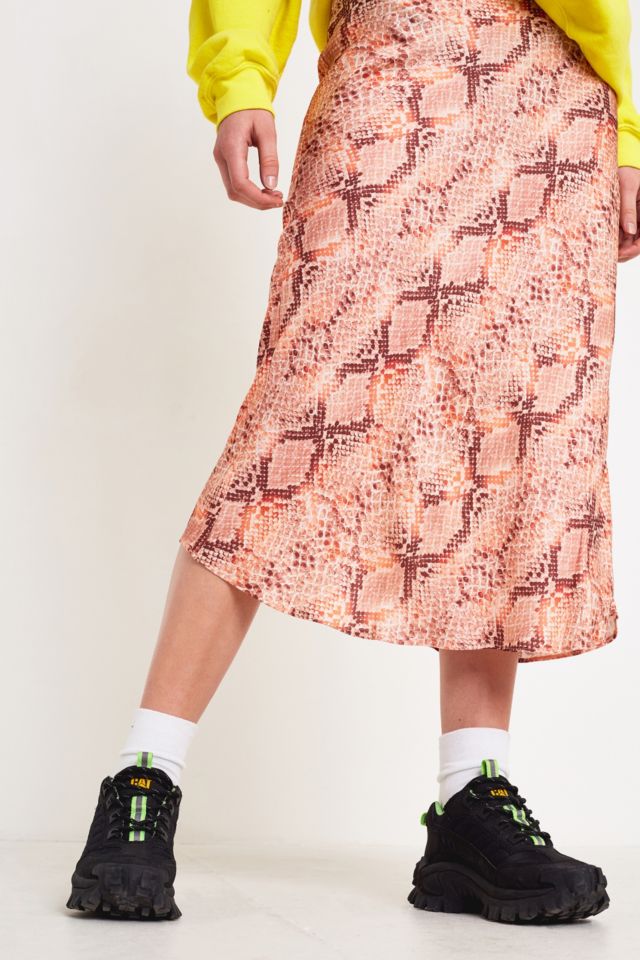 Urban outfitters shop snake print skirt