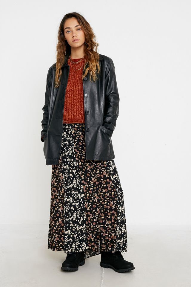 UO - Jupe Tony midi boutonnée sur le devant vintage #2