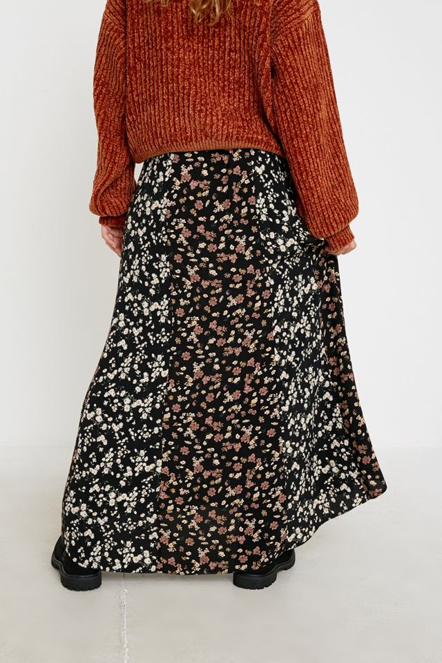 UO - Jupe Tony midi boutonnée sur le devant vintage #3