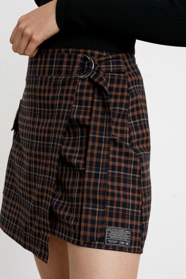 Plaid mini skirt urban outfitters best sale