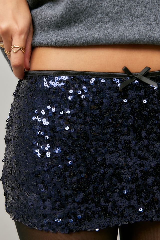 UO Sequin Mini Skort #1