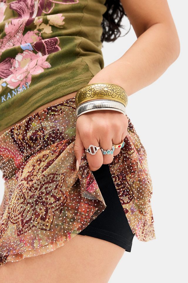 UO Belle Hotfix Mini Skort #1