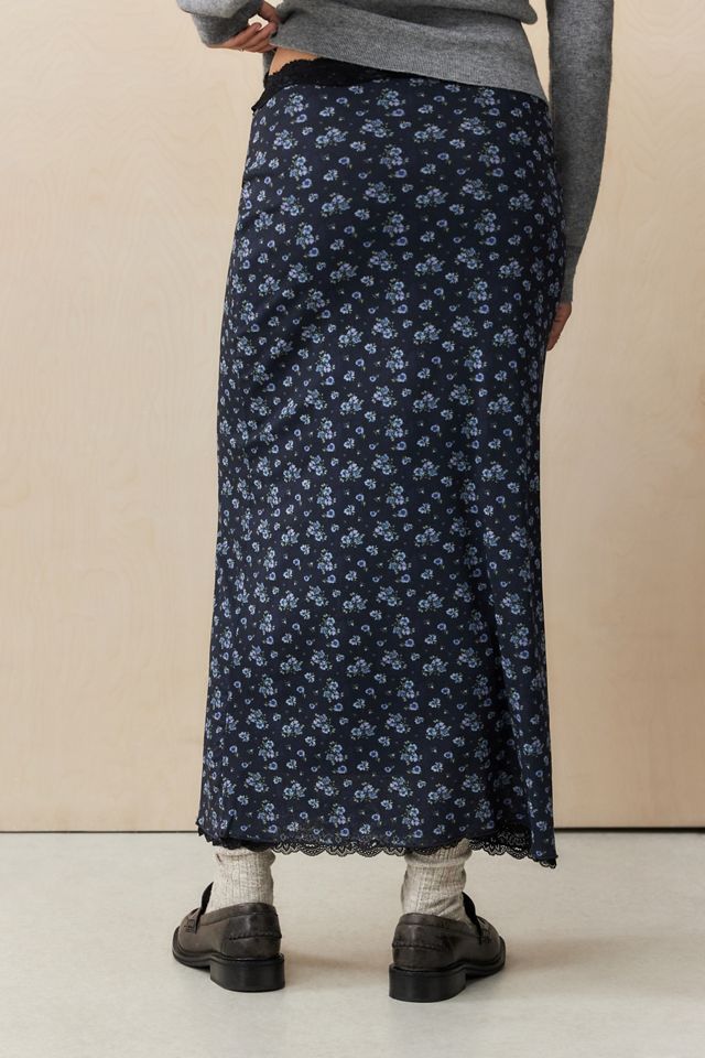 UO Rey Mesh Maxi Skirt #3