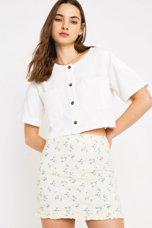 Ruffle skirt outlet urban outfitters