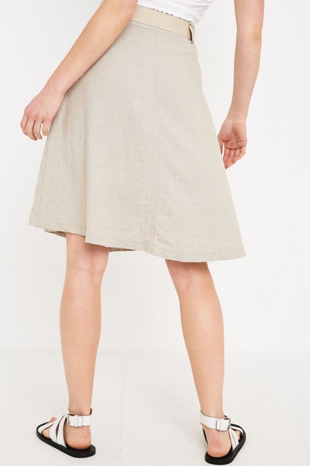 Urban Outfitters – Geknöpfter Utility-Midirock „Shree“ #3