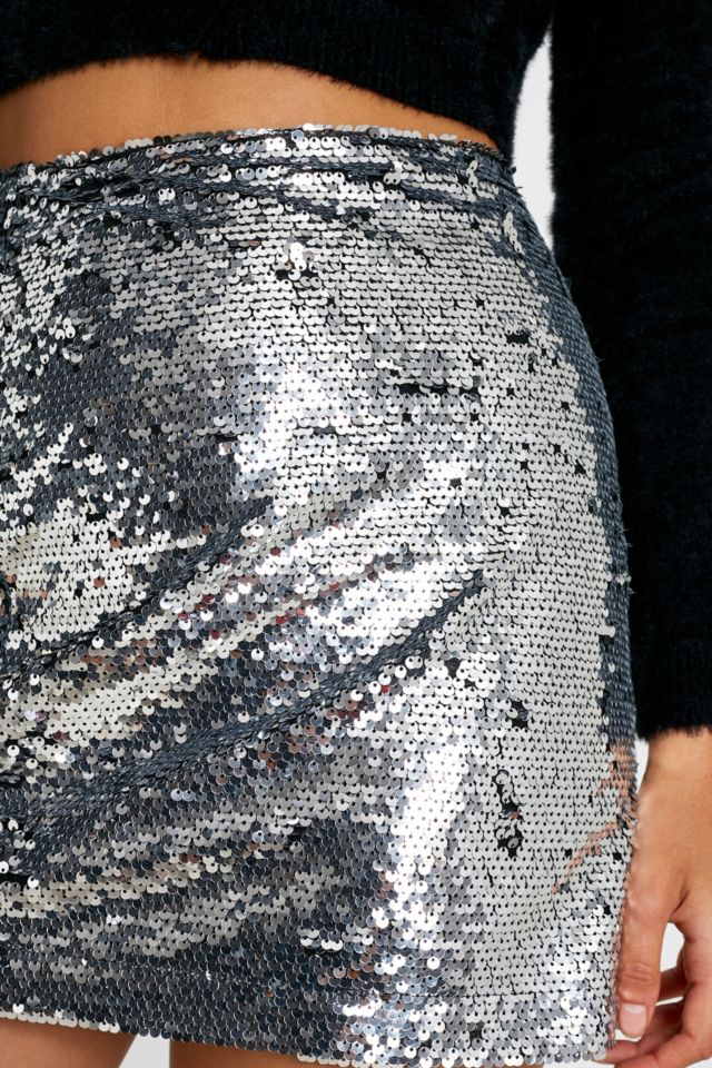 Urban outfitters hotsell glitter skirt