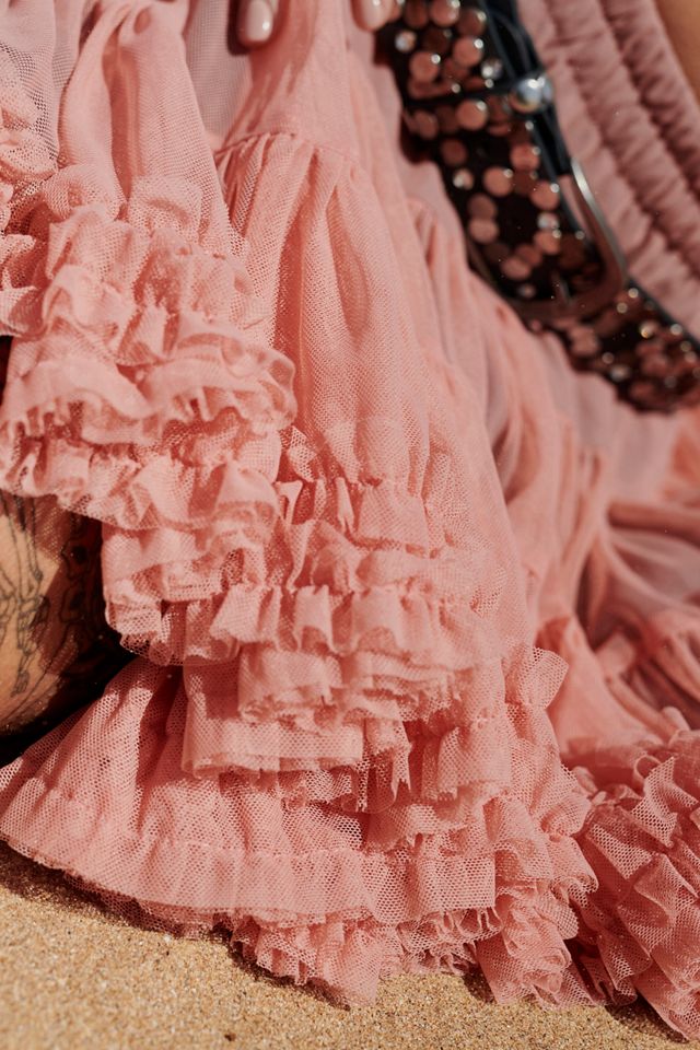 UO Pink Tulle Tutu Mini Skirt #2