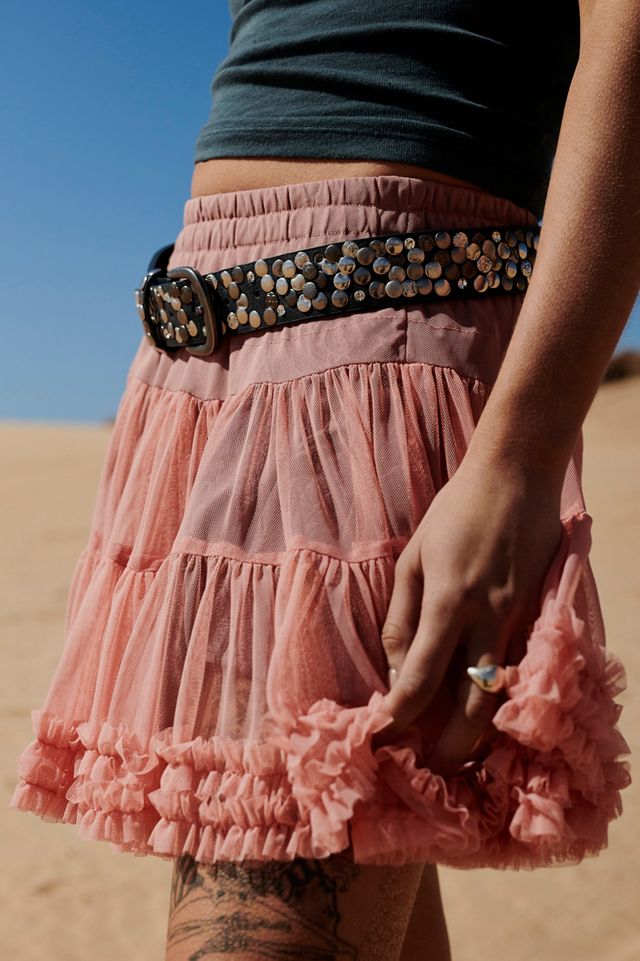 UO Pink Tulle Tutu Mini Skirt #4