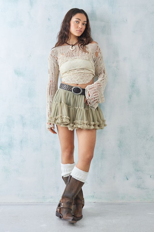 UO Tulle Tutu Micro-Mini Skirt #2