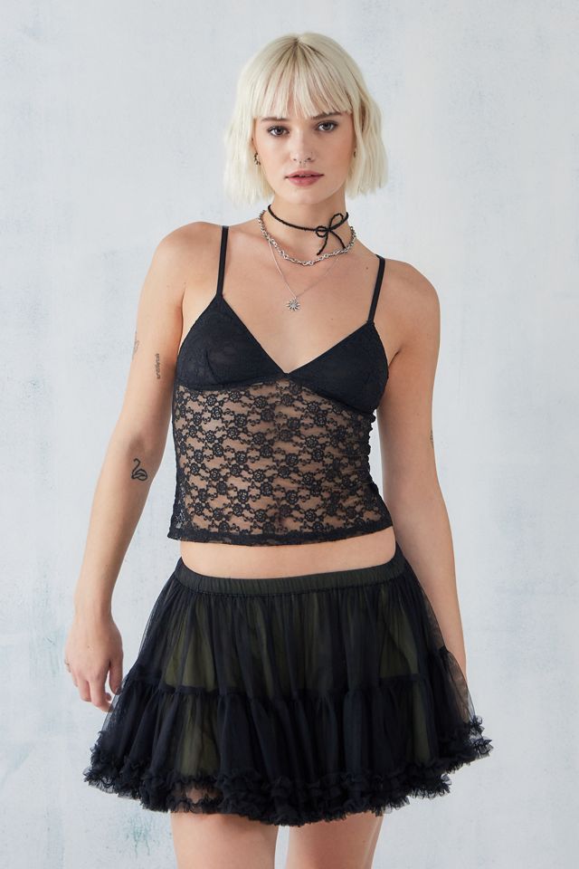 UO Tulle Tutu Micro-Mini Skirt #1