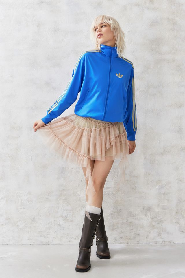 UO Asymmetrical Spliced Tulle Mini Skirt  #1