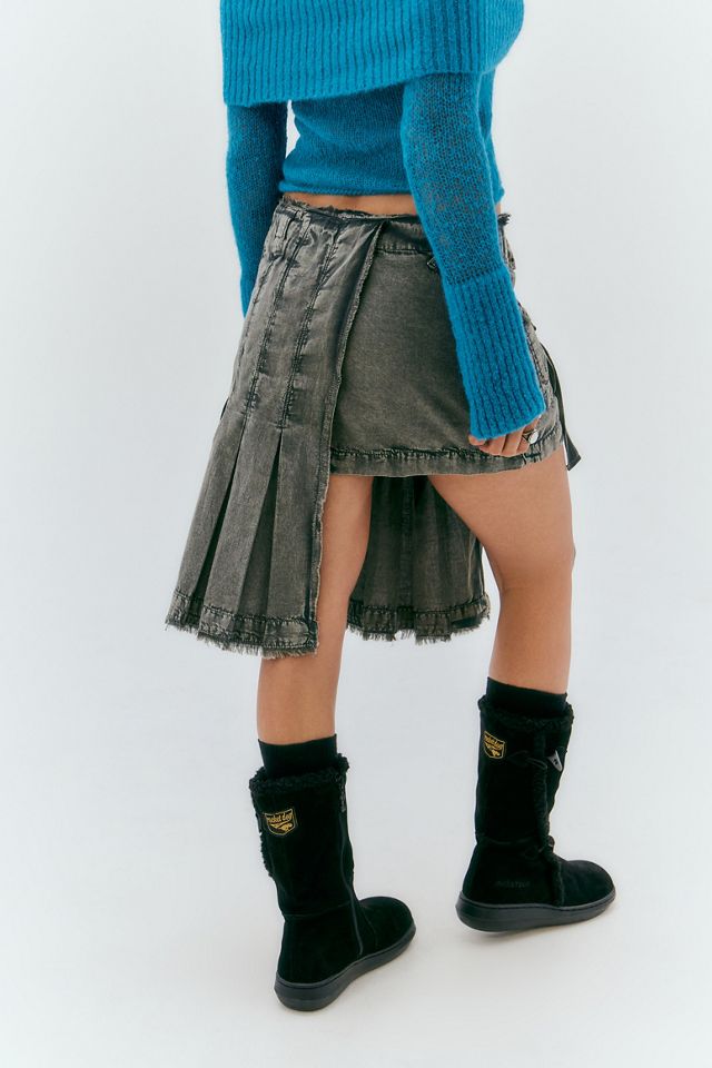 Fibbia Cintura Celtica Per Kilt Uomo - Tartan City - Cardo Scozzese Con Finitura Anticata - 4 Cupole A Specchio - 8,9 X 6,3 Cm - 2