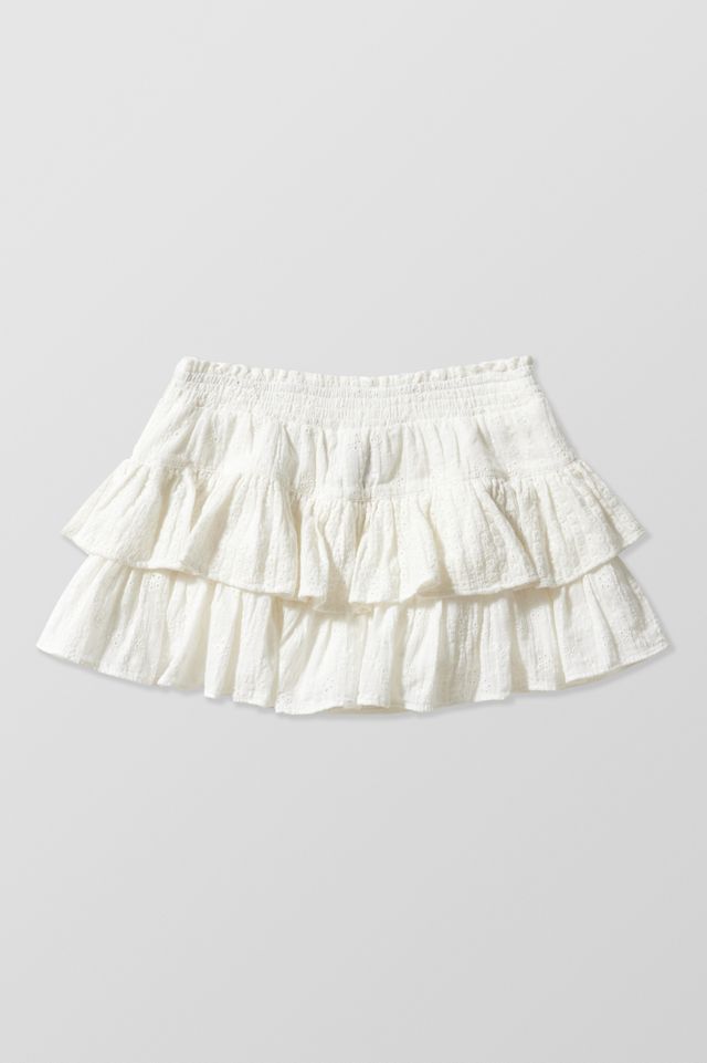 Kimchi Blue Tilly Broderie Mini Skort #7