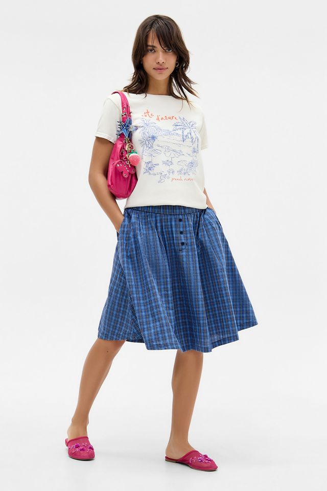Falda Midi Boxer Maiya UO #1