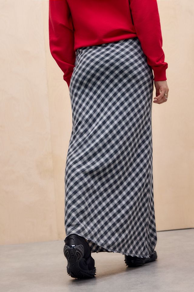 Falda Maxi a Cuadros Lexi de Kimchi Blue #2