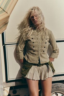 Jaded London Washed Black Rebel Jacket | Urban Outfitters UK