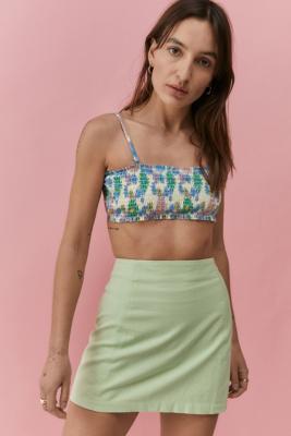 Urban outfitters outlet green skirt