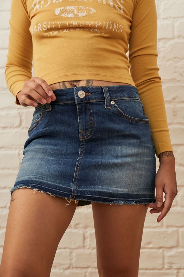 BDG Extreme Micro Mini Denim Skirt | Urban Outfitters UK