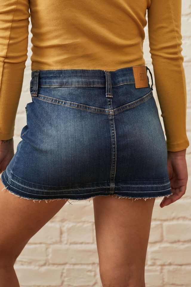 BDG Extreme Micro Mini Denim Skirt | Urban Outfitters UK