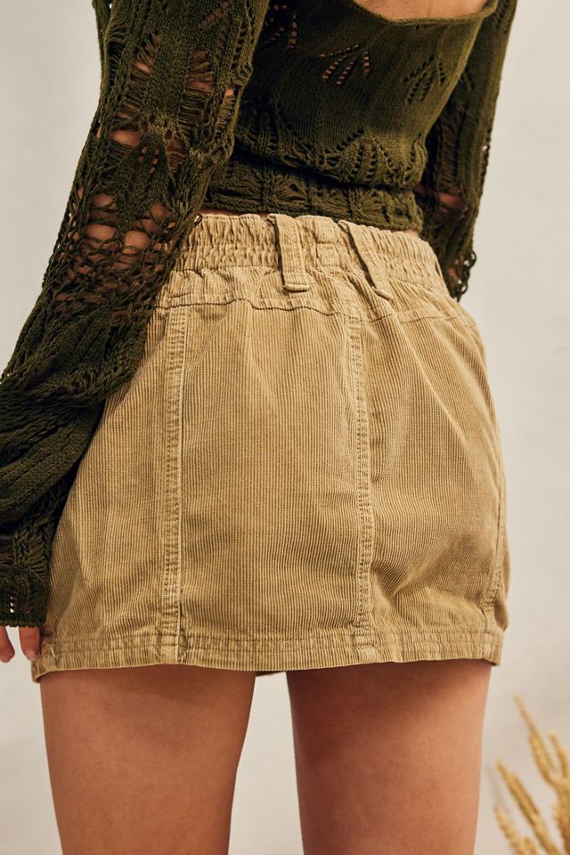 【NONCODE】Raman Corduroy Cargo Skirt (Belt Set) Womens Since 73 Corduroy Cargo Skirt - PEACEFUL LILAC