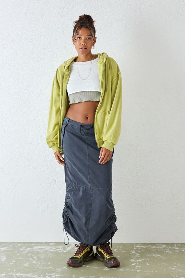 ​​​​​​​BDG - Jupe longue cargo noire #1