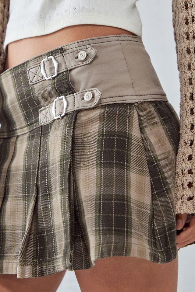 BDG Mixed Check Mini Kilt  #2