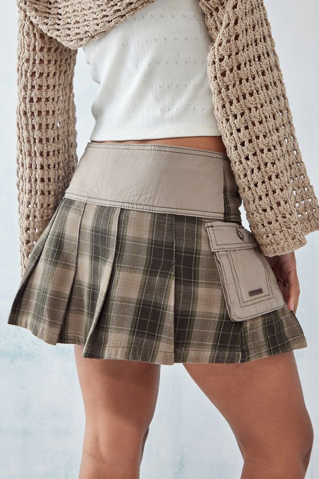 BDG Mixed Check Mini Kilt  #3