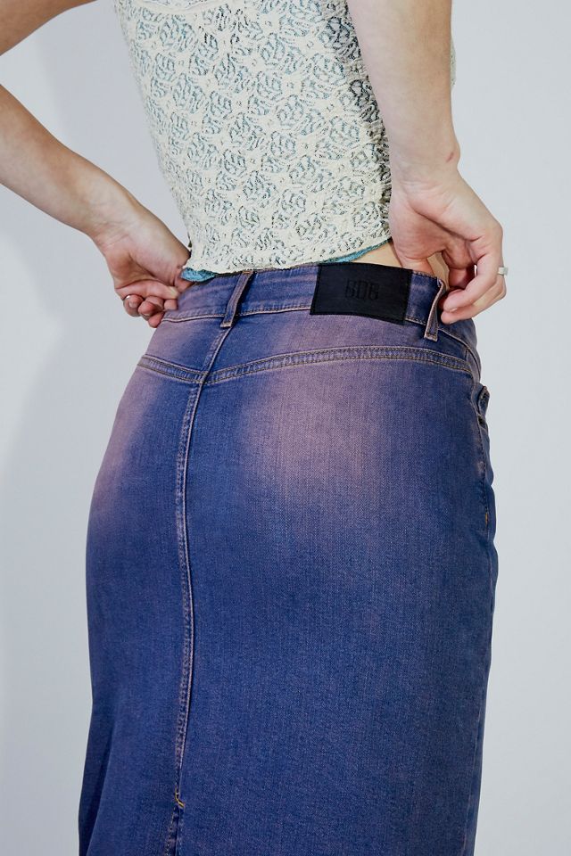 BDG Purple Tinted Maxi Skirt #1