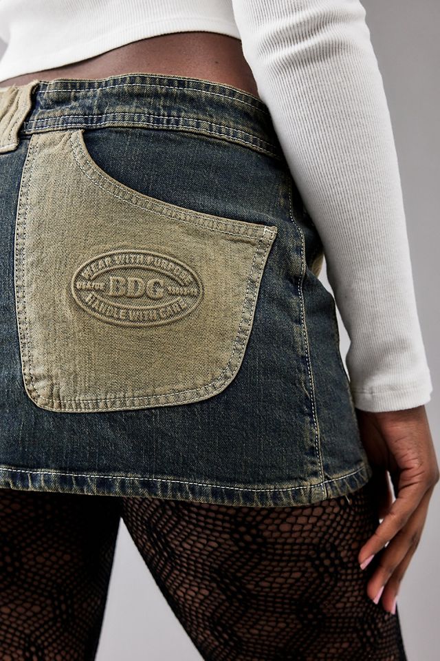 BDG Denim Motocross Suki Mini Skirt  #3