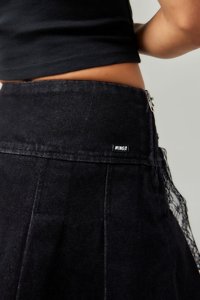 BDG Kara Denim Mini Kilt #4