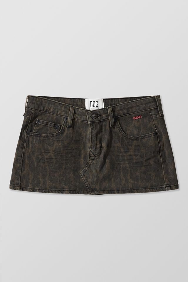 Mini-jupe en denim BDG Ultimate #4