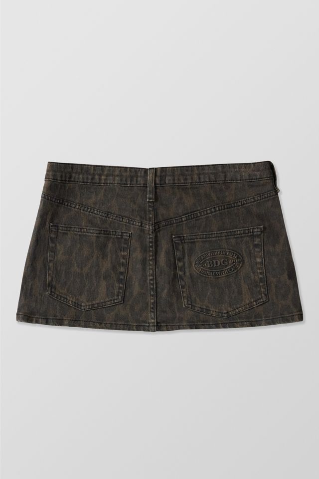 Mini-jupe en denim BDG Ultimate #5