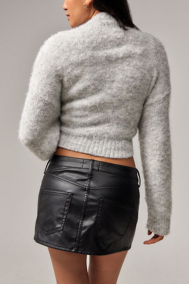 BDG Ultimate Faux Leather Mini Skirt  #3