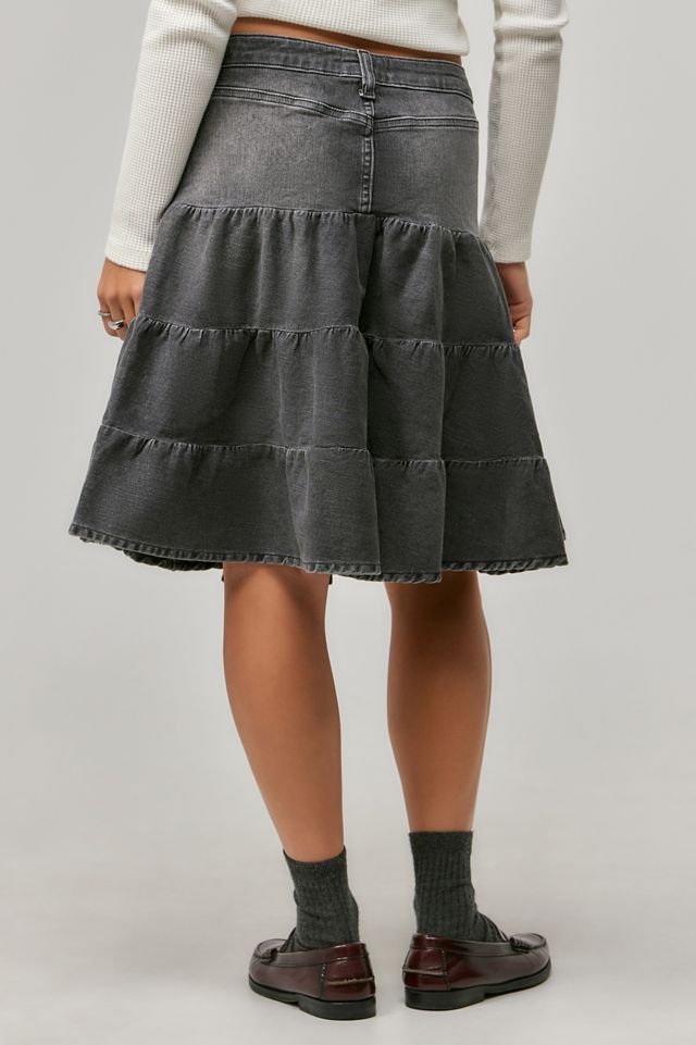 BDG Sienna Prairie Midi Skirt #3